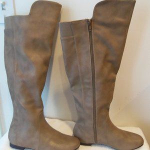 ID Required Faux Leather Boots Size 6